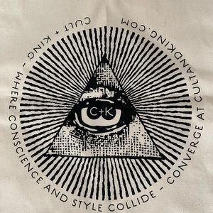 Cult King Canvas Tote Bag- New